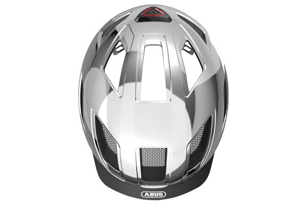 Abus Hyban 2.0 Helmet - Chrome Silver