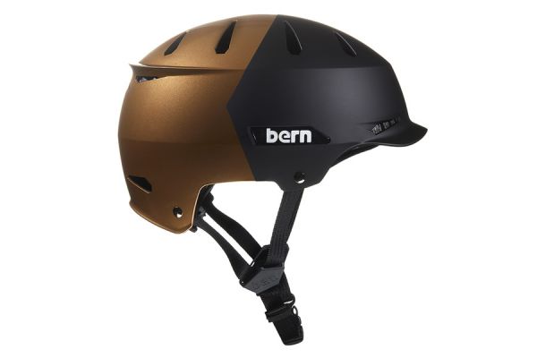 Bern Hendrix Helm Metallic Copper Hatstyle MIPS - Kupferfarben