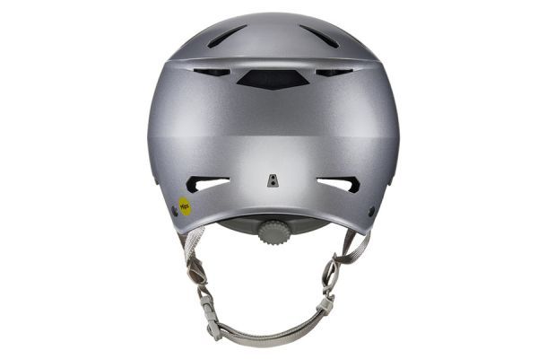 Bern Hendrix Helmet Metallic Hatstyle MIPS - Silver