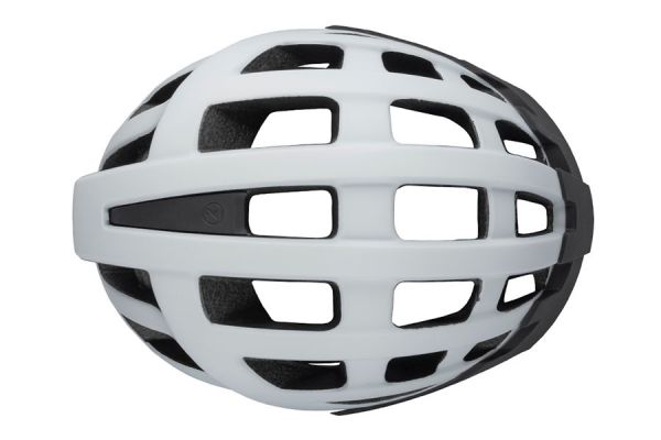 Casco Lazer Compact DLX Net+Led Bianco 