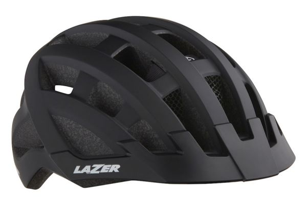 Casco Lazer Compact DLX Net+Led Nero 