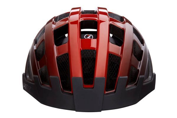 Casco Lazer Compact DLX Net+Led+MIPS Nero / Rosso 