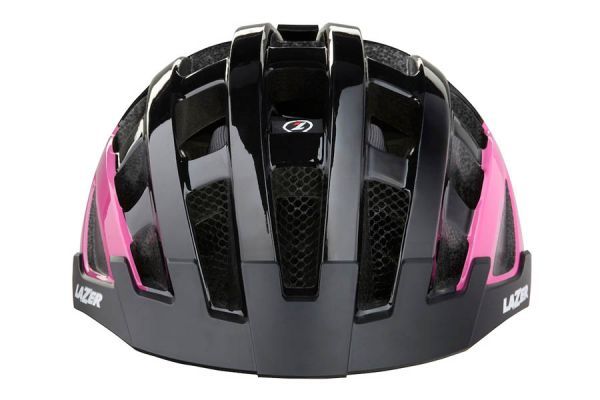 Lazer Petit DLX Cykelhjelm Net+led+MIPS Sort / Rose 