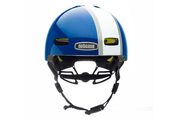 Casque Nutcase Street Fastback Gloss MIPS Bleu