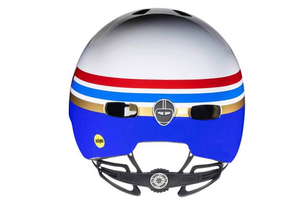 Casco Nutcase Street Vantastic Notion Metallic MIPS Bianco