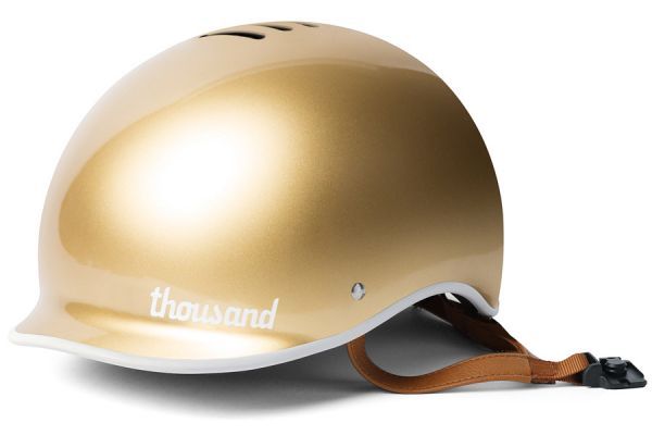 Thousand Heritage Stay Gold Bicycle Helmet