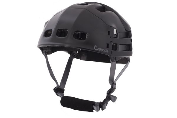 Casco Overade Plixi Fit Plegable Negro