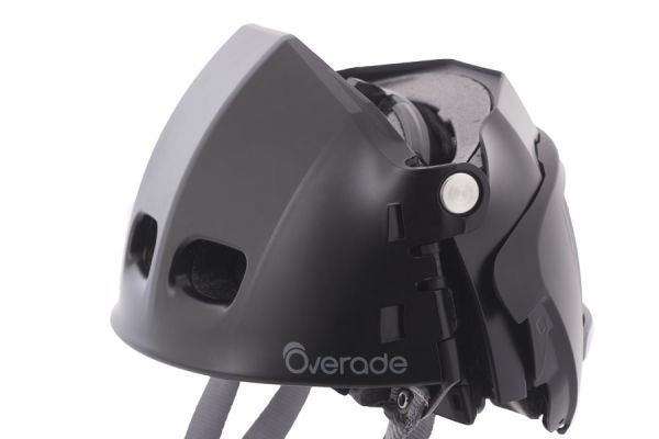 Overade Plixi Fit Foldable Helmet - Black