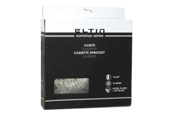 Cassette Eltin 10V 11-40 Dents Argent