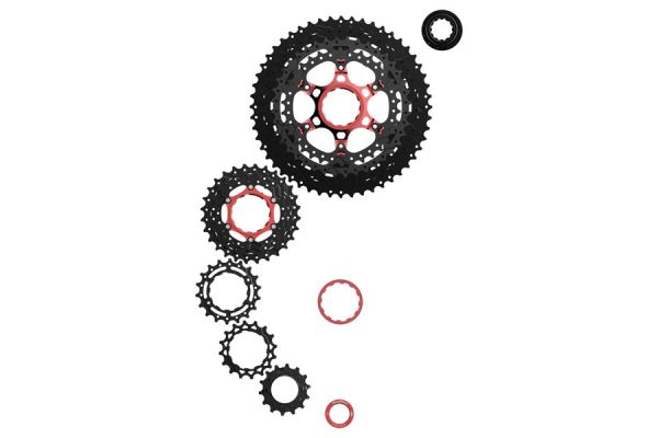 SunRace CSMZ91 XD Cassette 12S 10-50 tanden - Zwart