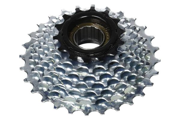 Cassette SunRace MFM2A 6V 14-28 Dientes Plata