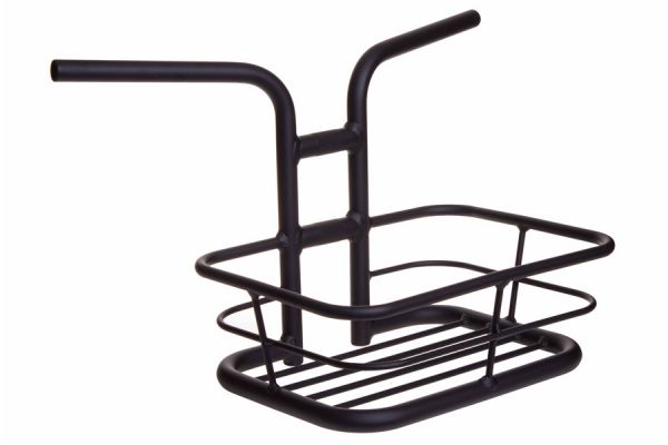 HJ3121 Integrated Basket w/ Handlebar - Black 