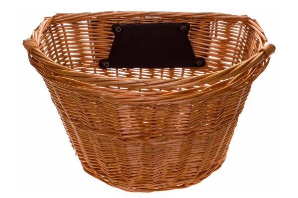 Bicycle Wicker Front Basket - Clip fixing