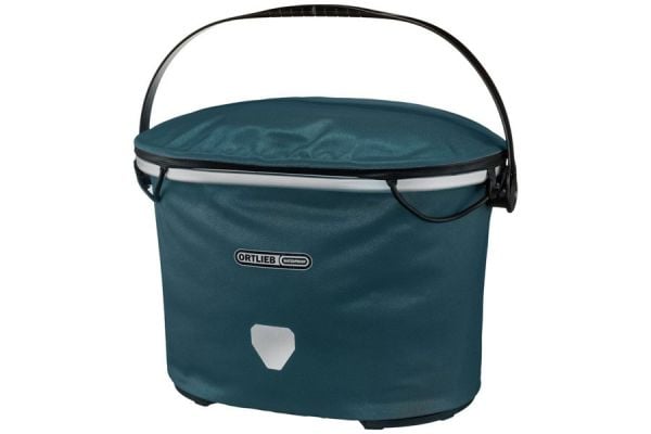 Cesta Ortlieb Up-Town City 17,5L Manillar Azul