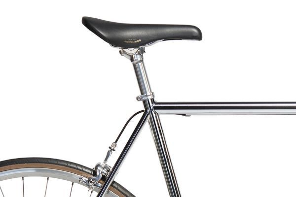 Vélo Single Speed Jitensha Tokyo Chrome/Alu/Black