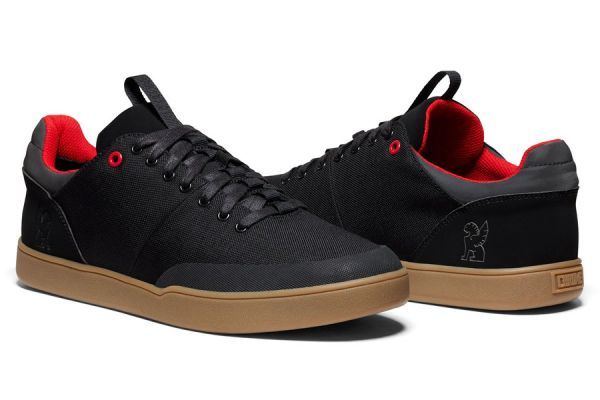 Chrome Industries Bromley Low Sko - Black/Gum