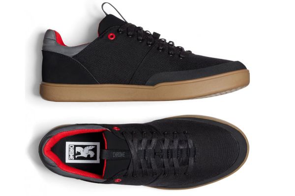 Chrome Industries Bromley Low Schuhe - Black/Gum