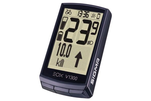 Sigma Eox View 1300 Fahrradcomputer - Schwarz