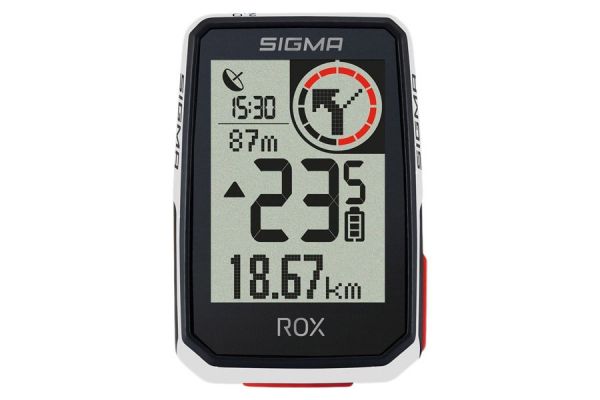 Ciclocomputer Sigma Rox 2.0 GPS Bianco