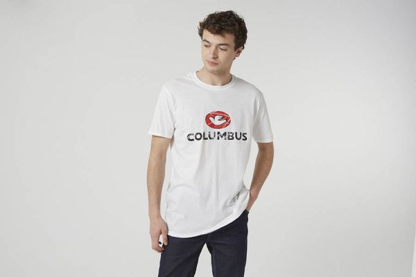 Cinelli Columbus Scratch T-shirt White