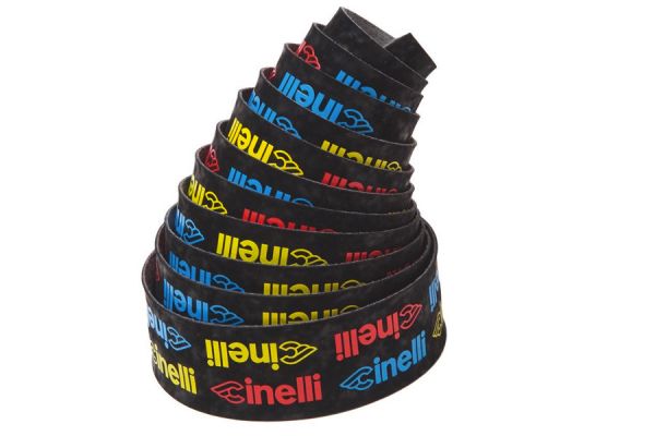 Cinelli Logo Velvet Lenkerband - Multicolour