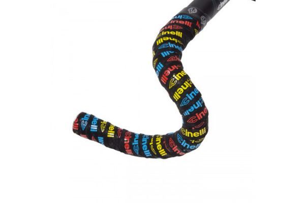 Cinelli Logo Velvet Lenkerband - Multicolour