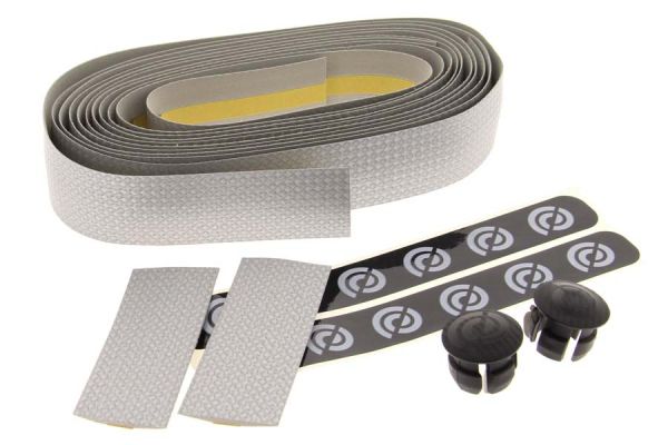 Cinta de manillar Bike Ribbon Carbono Plata