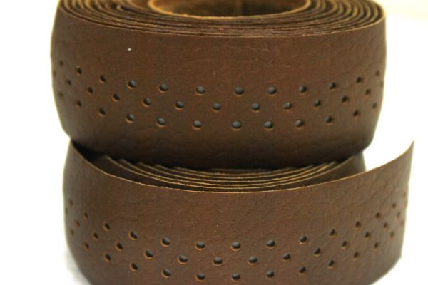 BLB Leather Handlebar Tape - Honey