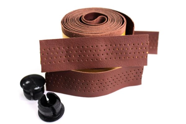 San Marco Vintage Leather WCS Handlebar Tape - Brown