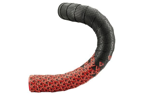 Cinta de manillar Deda Loop Doble Capa Negro Rojo