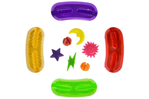 Bandes réfléchissantes OXC Bright Spokes Junior Rayons Multicolore