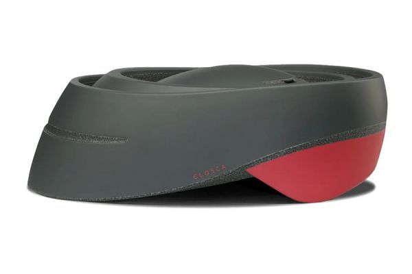 Casco Closca Loop Plegable Graphite-Rojo