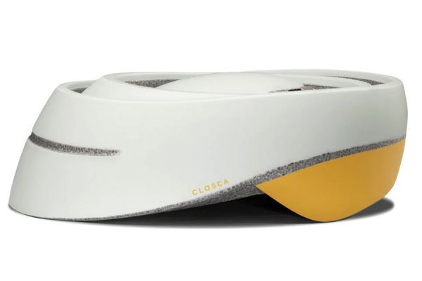 Casco Closca Loop Plegable Pearl-Mostaza