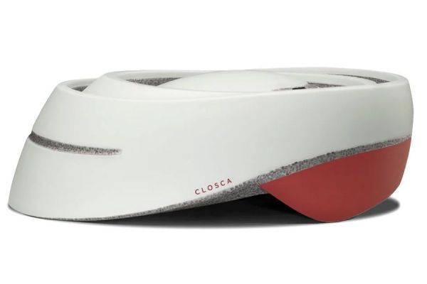 Casco Closca Loop Pieghevole - Pearl Rosso