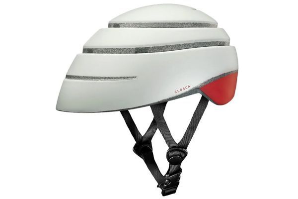 Casco Closca Loop Plegable Pearl-Rojo