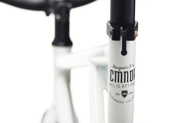 PoloandBike Cmndr S.S.G. White Fixie Bike