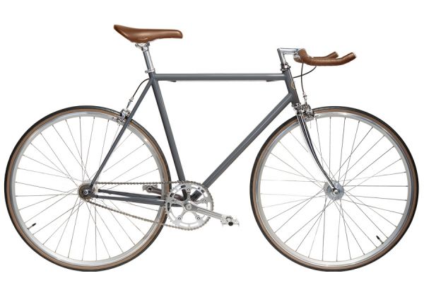 Bicicleta Single Speed Jitensha Tokyo Concrete/Alu/Camel