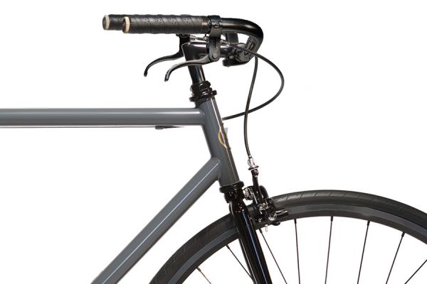 Jitensha Singlespeed ​​Fahrrad - Concrete/Black/Black