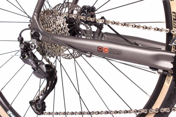 Crest Split 18V Gravel Fiets - Grijs