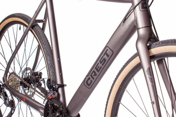 Vélo Gravel Crest Split 18V Gris