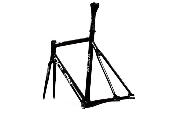 Cuadro y horquilla Dolan Seta Carbon Track Negro