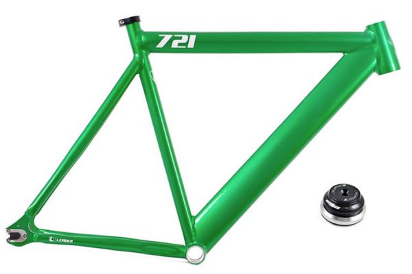 Leader 721 Frame - Green Gliter