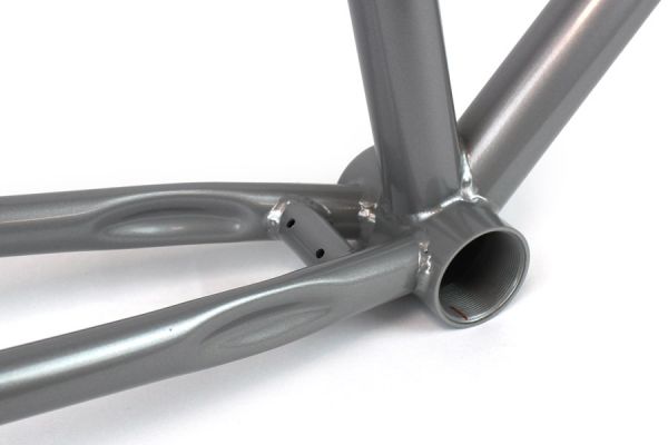 Silver bike frame sale