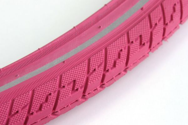 Dutch Perfect 700c (ETRTO 40x622) Wire Tyre Pink