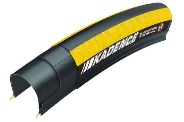 Kenda Kadence R2C Tire 700x23c Black/Yellow