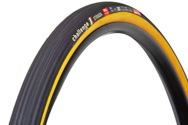 Challenge Strada Pro Tubular Tire 700x30c Bronze Black