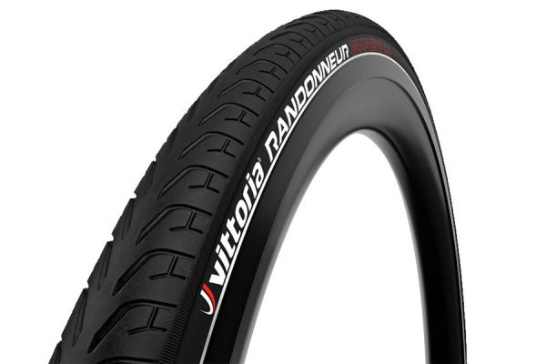 Vittoria Randonneur Reflective Draadband 700x32c Zwart