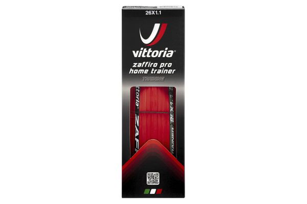 Vittoria Zaffiro Pro Home Trainer Folding Tire 700x23c Red