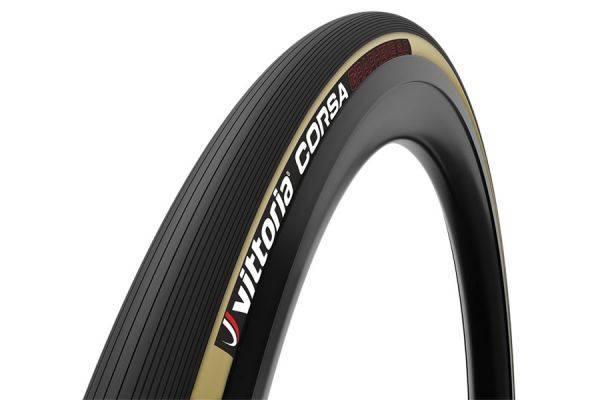 Pneu Vittoria Corsa Pliant Graphene 2.0 Noir/Crème