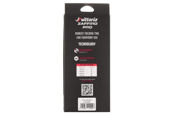 Vittoria Zaffiro Pro Faltreifen G 2.0 Schwarz